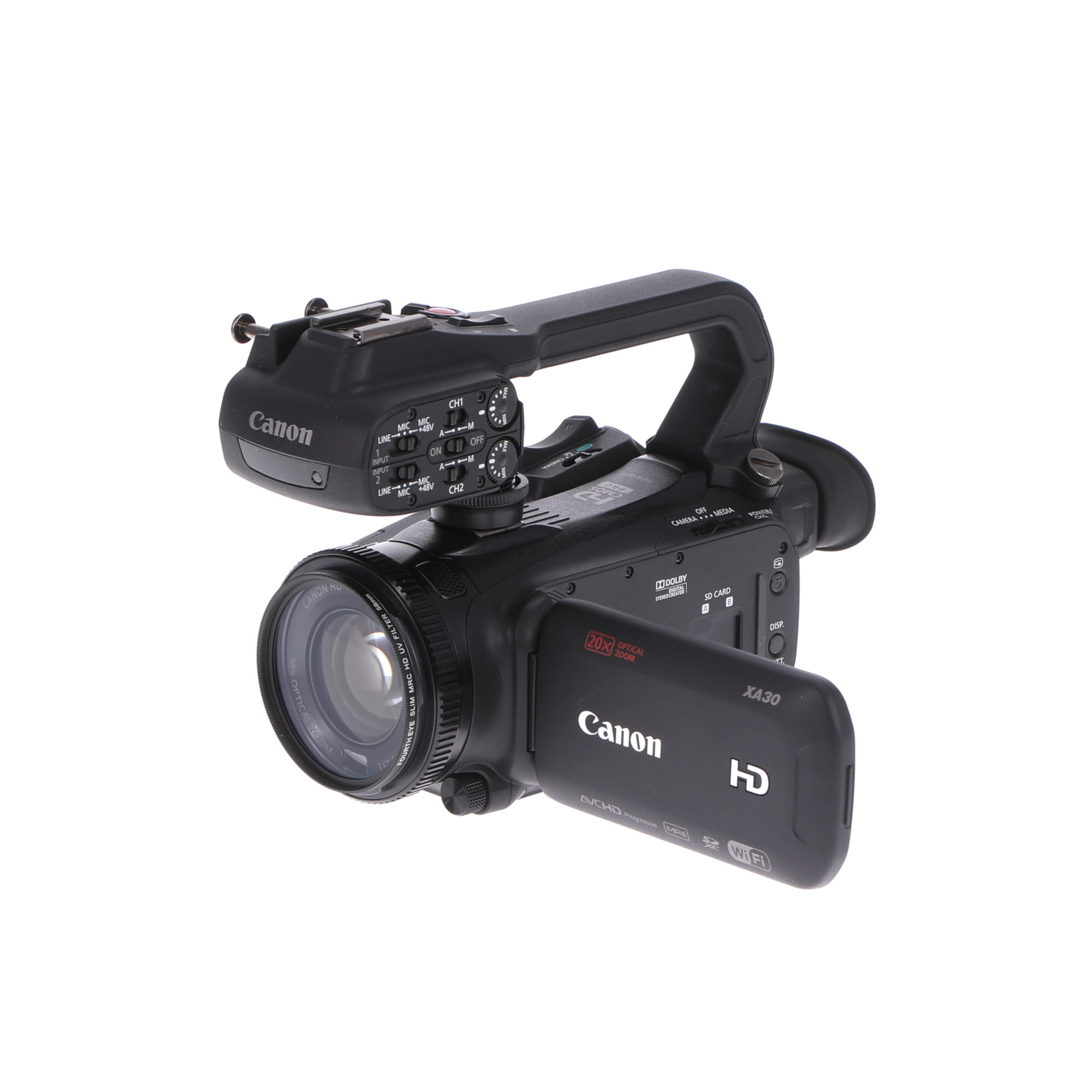 業務用プロフェッショナルビデオカメラ Canon XA35 + HDU-1 - ビデオカメラ