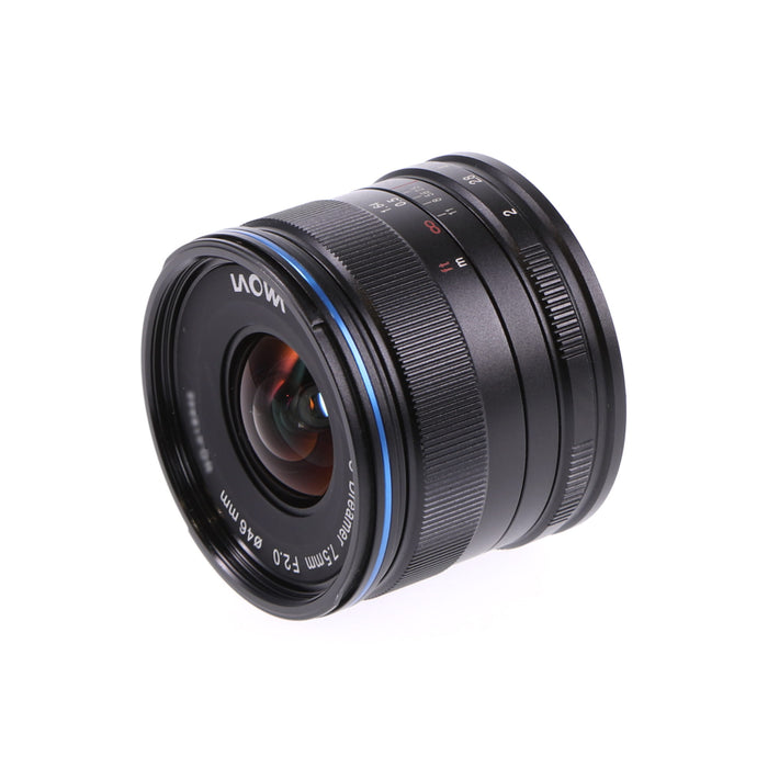 【中古品】LAOWA LAO0022 マイクロフォーサーズ用超広角レンズ 7.5mm F2 MFT (Black)