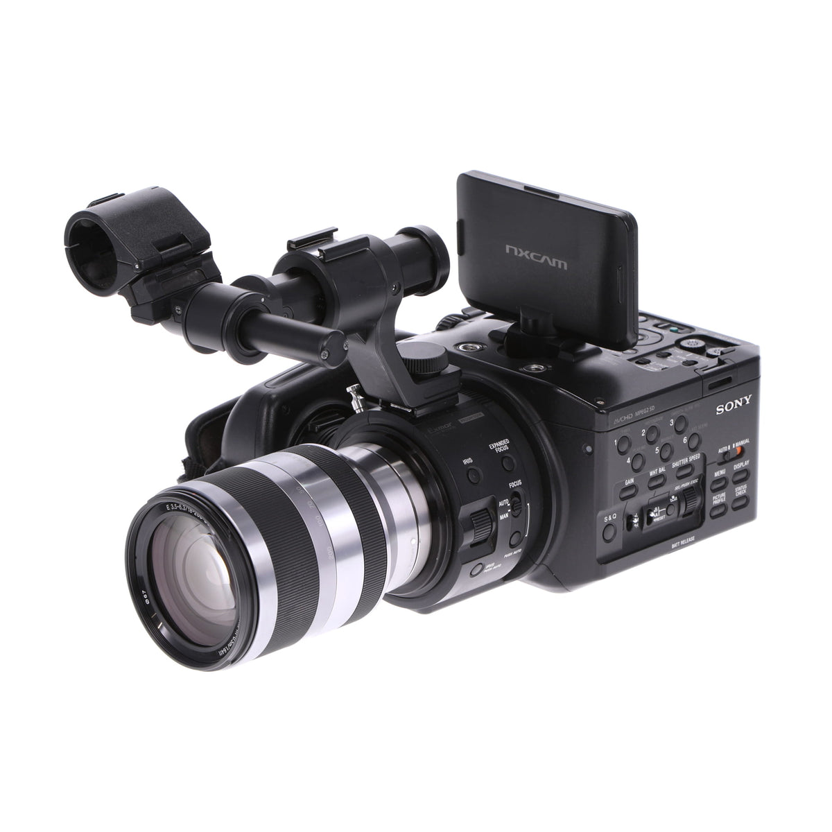 SONY NEX FS100J 1 業務用ビデオカメラ 一式 - ビデオカメラ