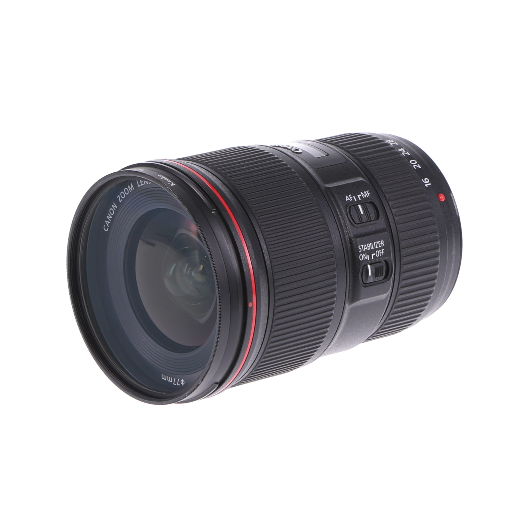 即納超歓迎Canon 広角ズーム　EF16-35mm F4 IS USM レンズ(ズーム)