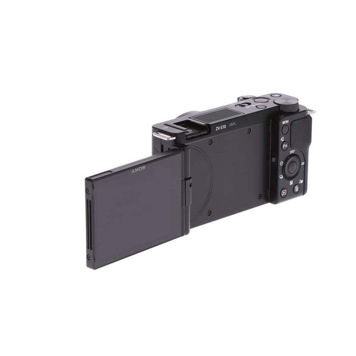 【中古品】SONY ZV-E10 B デジタル一眼カメラ VLOGCAM(ボディのみ/ブラック)