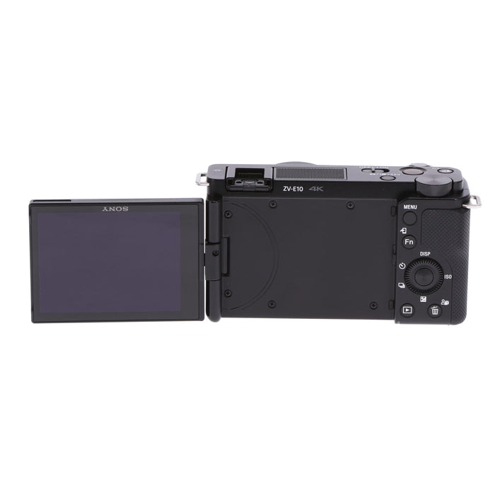 【中古品】SONY ZV-E10 B デジタル一眼カメラ VLOGCAM(ボディのみ/ブラック)